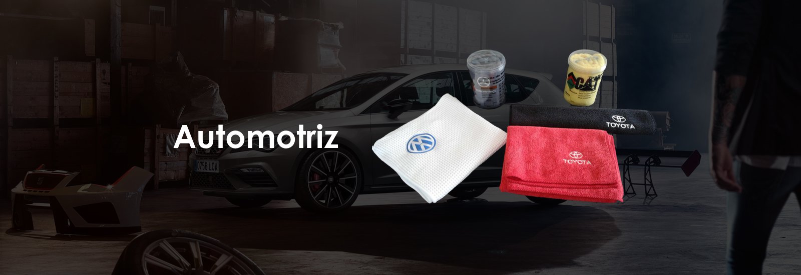 Toallas de Microfibra para Automotriz